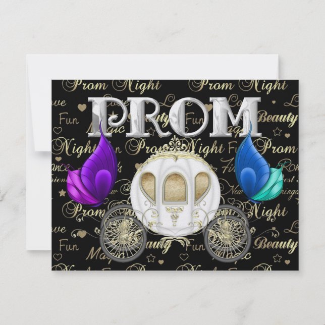 Invitation Un parti Royal PROM - SRF (Devant)