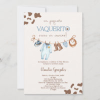 Un Pequeño Vaquerito viene en camino Baby shower
