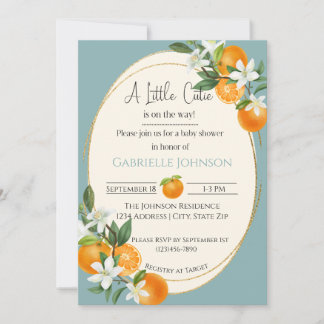 Invitation Un petit amour arrive garçon Baby Shower