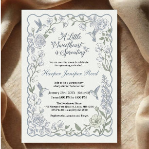 Invitation Un petit amour est en train de germer