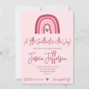 Invitation Un Petit Amoureux est en route ! Baby shower