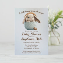 Un Petit Baby shower Bunny