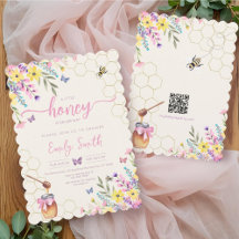 Un petit Baby shower de papillons floraux d'abeill