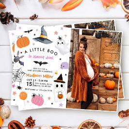 Invitation Un petit Baby shower d'Halloween