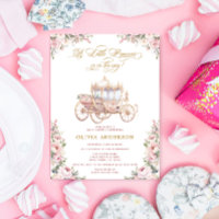 Un petit Baby shower Floral rose Princesse