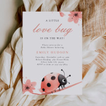 Un Petit Bogue D'Amour Est En Chemin Baby shower