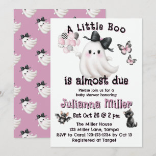 Invitation Un Petit Boisson Est Presque À Dire - Baby shower 