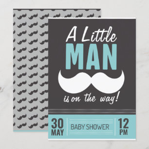 Invitation Un petit homme est sur le chemin