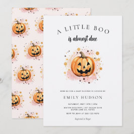 Invitation Un petit livre est presque à Baby shower