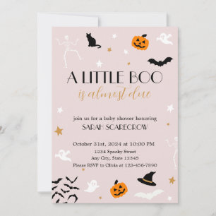 Invitation Un petit livre est presque attendu Baby shower Inv