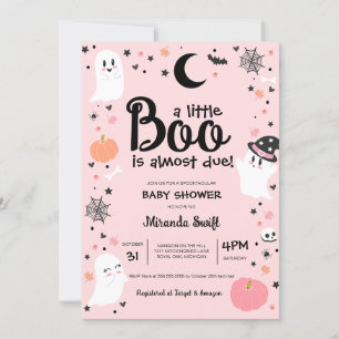 Invitation Un petit livre est presque dû, mignon Baby shower 