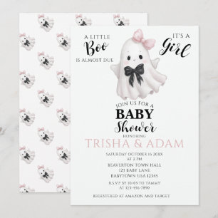 Invitation Un petit lutin est presque arrivé – Baby Shower Ha