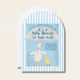 Invitation Un petit orignal est en route C'est un Baby shower