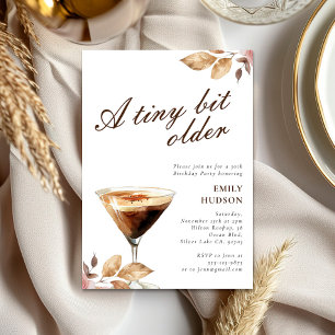 Invitation Un Petit Peu Plus Vieille Espresso Martini Anniver