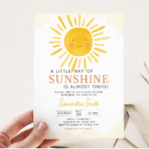 Un petit rayon de soleil Baby shower