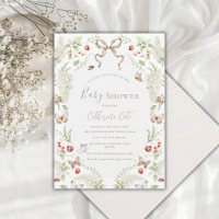 Un petit ruban floral de dame vintage bébé Shower 