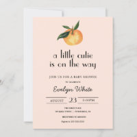 Un peu de gourmandise est en chemin Baby shower