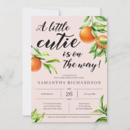 Invitation Un Peu Mignonne Est Sur Le Chemin baby shower Invi