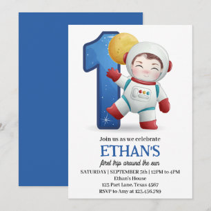 Invitation Un Premier Voyage D'Astronaute Autour Du Soleil Pr