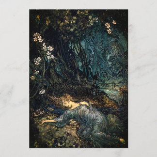 Invitation Un rêve de nuit d'été