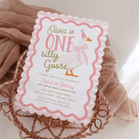 Un Ruban Rose de l'Oie Idiote pour le 1er Annivers