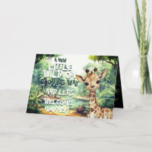 Un Safari floral sauvage Oasis Baby shower élégant
