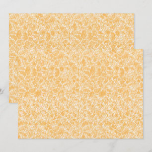 Invitation Un tapis rond avec un mélange vibrant de jaune et