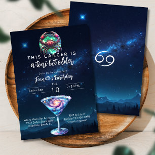 Invitation Un Tini Un Peu Plus Ancien Cancer Zodiac Martini A