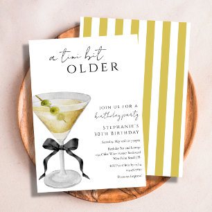Invitation Un Tini Un Peu Plus Ancien Chic Dirty Martini Anni