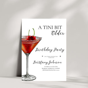 Invitation Un Tini Un Peu Plus Ancien Martini