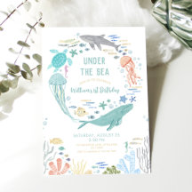 Under the Sea Boys 1er anniversaire