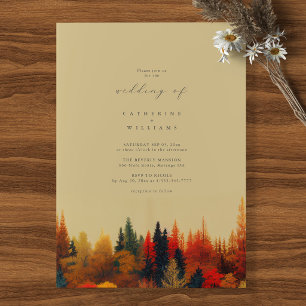 Invitation Une Affaire de Conte de Fées : Mariage Fantaisiste