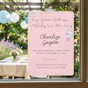 Invitation Une Baby-Shower Bébé en Route