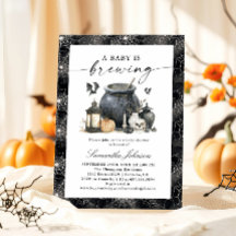 Une Baby Shower Halloween : Un Bébé en Route