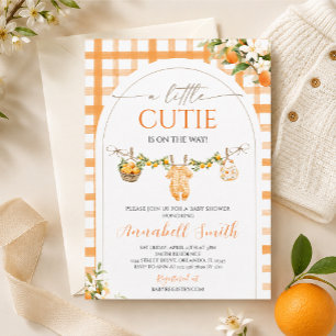 Invitation Une Baby Shower pour un Petit Bout