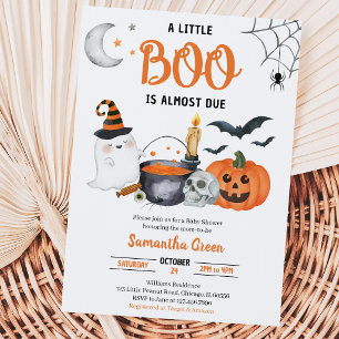 Invitation Une Baby Shower Un Petit Boo