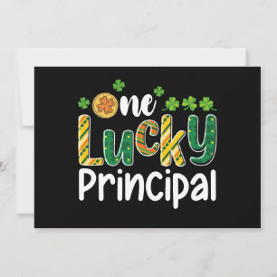 Invitation Une Chanceuse école principale St Patrick's Day