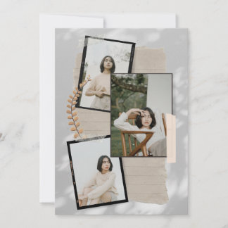 Invitation Une collection de souvenirs intemporels