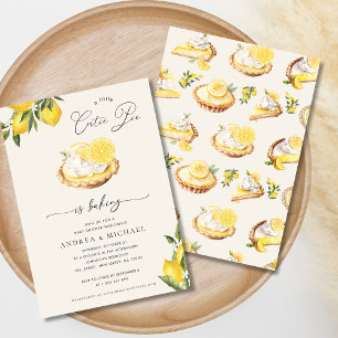 Invitation Une Cutie Pie Est De Cuire Le Citron Pie Baby show