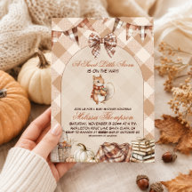 Une Douce Petite Fête de Bébé en Automne dans un B