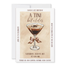 Une fête d'anniversaire Espresso Martini un peu pl