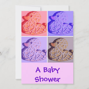 Invitation Une fête de bébé