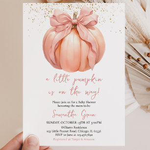 Invitation Une Fête de Bébé pour une Petite Vache Highland d'