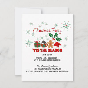 Invitation Une fête de Noël festive : Rejoignez-nous !"Invita