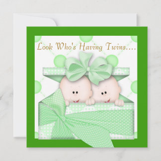 INVITATION UNE FILLE OU UN GARÇON D'INVITATION AU BABY SHOWER