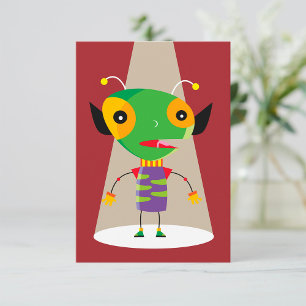 Invitation Une fourmi Alien colorée dans Spotlight Quirky Sci