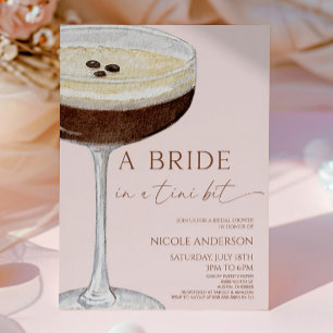 Invitation Une Mariée Dans Une Fête des mariées Tini Bit Mart