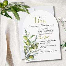 Une minuscule est en chemin Baby shower
