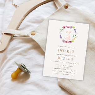 Invitation Une Minuscule Maman De Pâques Pour Être Baby showe