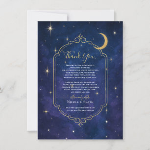 Invitation Une Nuit Entre Les Étoiles Cieux Célestes Mariage